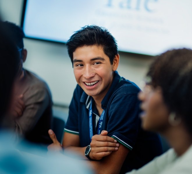 GSAS student at conference