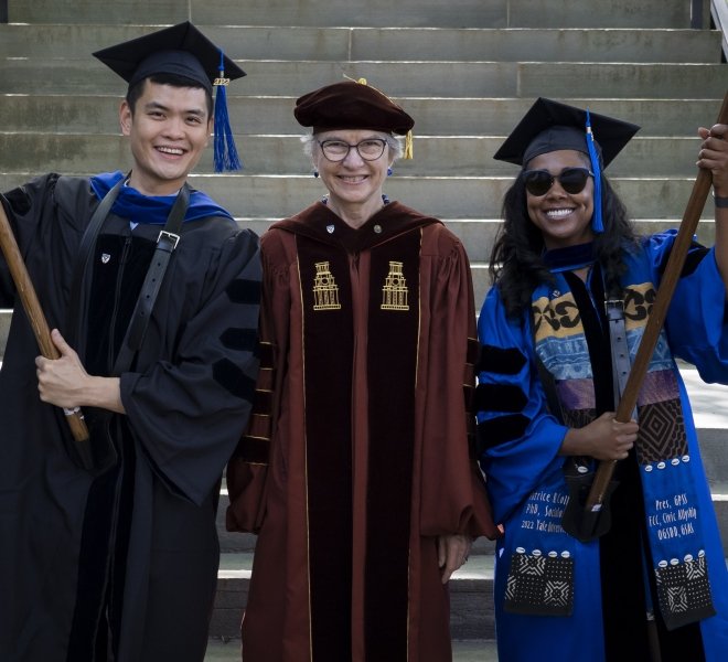 Commencement Banner Bearers